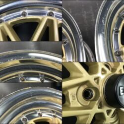 WORK EQUIP 03 3 piece 15x7.5j +19 / 15x8j +23 4x100 CB