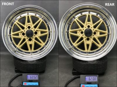 WORK EQUIP 03 3 piece 15x7.5j +19 / 15x8j +23 4x100 CB