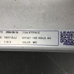 RAYS VERSUS STIVALE 16x7j +42 4x114.3 CB