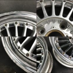 WORK EWING 2 FINS 3 piece 15x6.5j +17 4x114.3 CB