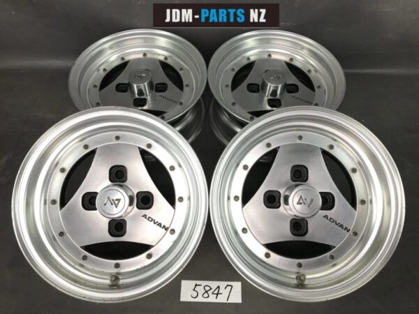 YOKOHAMA ADVAN A3A 3 piece 14x6j +6 4x114.3 CB » JDM-PARTS NZ