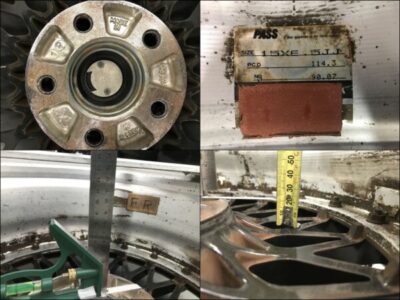 WORK EWING MESH 3 piece 15x6.5j +41 5x114.3 CB