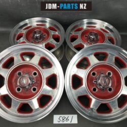 TOYOTA CELICA XX FACTORY ALLOY With Original Caps 14x5.5j +27 4x114.3 CB