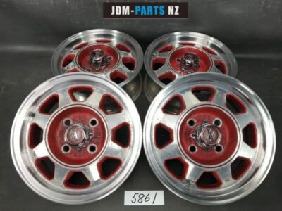 TOYOTA CELICA XX FACTORY ALLOY With Original Caps 14x5.5j +27 4x114.3 CB