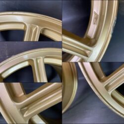 BBS RV724 SUBARU WRX GDB STI GOLD FORGED 17x8j +53 5x114.3 CB