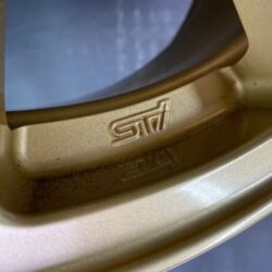 BBS RV724 SUBARU WRX GDB STI GOLD FORGED 17x8j +53 5x114.3 CB