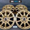 BBS RV724 SUBARU WRX GDB STI GOLD FORGED 17x8j +53 5x114.3 CB