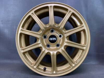 BBS RV724 SUBARU WRX GDB STI GOLD FORGED 17x8j +53 5x114.3 CB