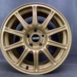 BBS RV724 SUBARU WRX GDB STI GOLD FORGED 17x8j +53 5x114.3 CB