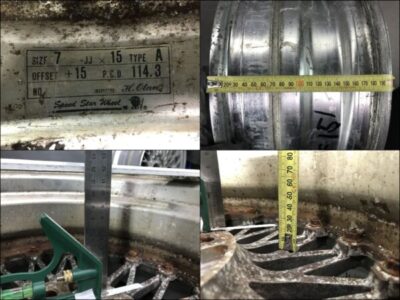 SSR Racing Hart Takechi Project Super Mesh 15x6.5j +9 / 7j +15 5x114.3 CB