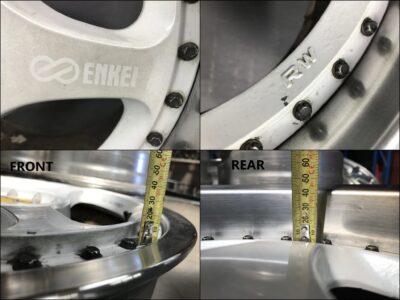 ENKEI RACING RS-lll 3 piece 16x7j / 16x8j +38 5x114.3 CB