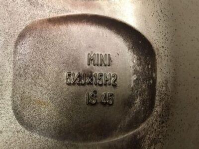 BMW MINI RONAL FACTORY WHEEL 15x5.5j +45 4x100 CB