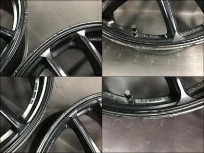 WORK EMOTION CR KIWAMI With 4x Caps 18x7.5j +47 5x114.3 CB