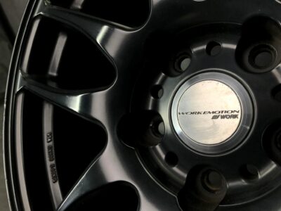 WORK EMOTION CR KIWAMI With 4x Caps 18x7.5j +47 5x114.3 CB