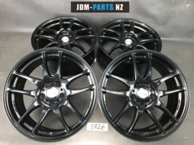 WORK EMOTION CR KIWAMI With 4x Caps 18x7.5j +47 5x114.3 CB