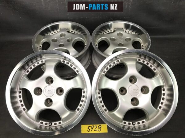 BRIDGESTONE LZ DEEP DISH 15x7j +38 4x100 CB » JDM-PARTS NZ