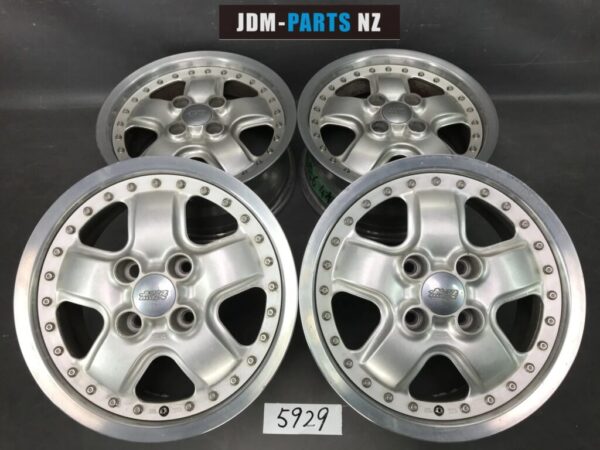 MUGEN MR-5 M2 FORGED 2 piece 14x6j +45 / 14x6j +38 4x100 CB » JDM-PARTS NZ