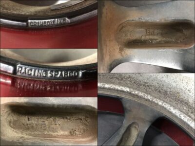 CRIMSON Inc. RACING SPARCO 2 piece 16x7j +37 / 16x8j +32  5x114.3 CB