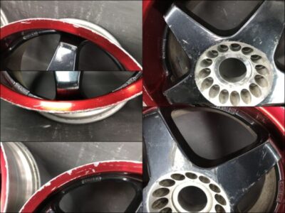 CRIMSON Inc. RACING SPARCO 2 piece 16x7j +37 / 16x8j +32  5x114.3 CB