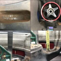 CRIMSON Inc. RACING SPARCO 2 piece 16x7j +37 / 16x8j +32  5x114.3 CB