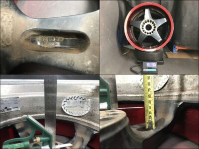 CRIMSON Inc. RACING SPARCO 2 piece 16x7j +37 / 16x8j +32  5x114.3 CB