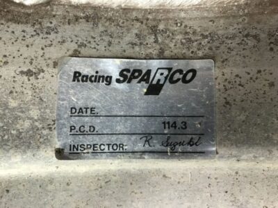 CRIMSON Inc. RACING SPARCO 2 piece 16x7j +37 / 16x8j +32  5x114.3 CB