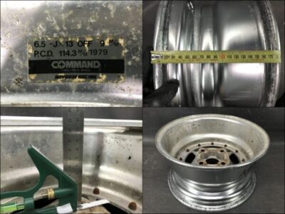 HAYASHI RACING COMMAND 13x6.5j +9 / 13x7j +2 4x114.3 CB