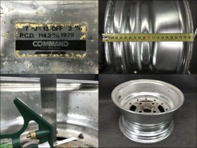 HAYASHI RACING COMMAND 13x6.5j +9 / 13x7j +2 4x114.3 CB