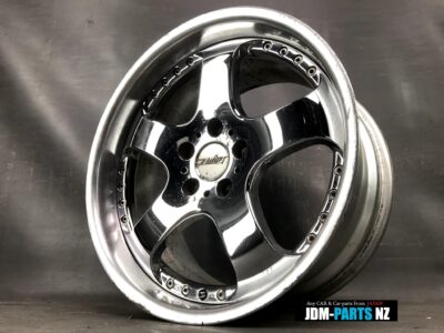 ARROW ZAUBER CRAZER Chrome 3 piece 18x9.5j +45 5x114.3 CB