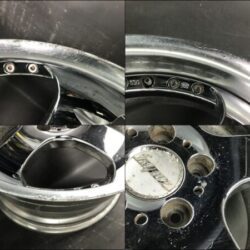 ARROW ZAUBER CRAZER Chrome 3 piece 18x9.5j +45 5x114.3 CB