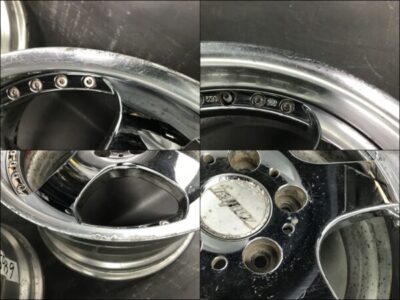 ARROW ZAUBER CRAZER Chrome 3 piece 18x9.5j +45 5x114.3 CB