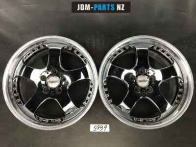 ARROW ZAUBER CRAZER Chrome 3 piece 18x9.5j +45 5x114.3 CB