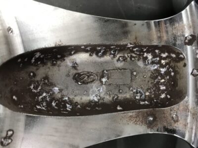 ARROW ZAUBER CRAZER Chrome 3 piece 18x9.5j +45 5x114.3 CB