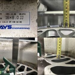 RAYS VOLK RACING GTU 2piece Light weight 7.8Kg 16x7 / 16x8 +35 4x114.3 CB