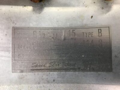 SSR HART Racing Fin's 3 piece 15x6.5j +19 4x114.3 CB