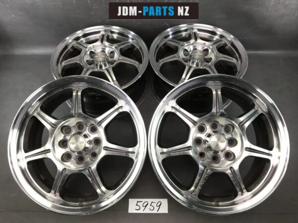 ENKEI 7 Spoke Light weight 6.2Kg 15x6.5j +40 4x100 / 4x114.3 CB » JDM-PARTS NZ