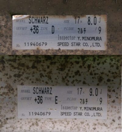 SSR Varden Sport SCHWARZ DDC 3Piece 17x8j / 17x9j +36 4x114.3 / 5x114.3 CB