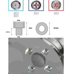 SSR Lug Nuts MK-1 / MK-2 / MK-3 / SSR Mark-1 / Mark-2 SSR Lug Nut Nut x16