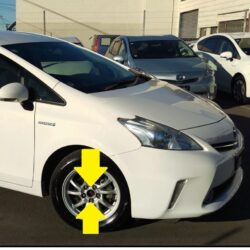 TOYOTA center caps for TOYOTA Prius Alpha ZVW41 x4 (1set)