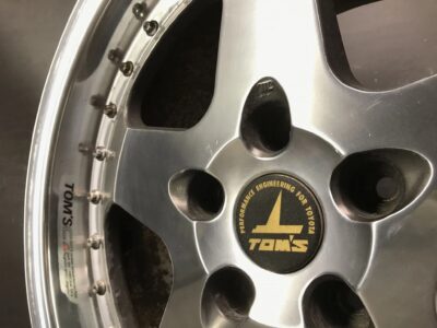 RAYS TOM'S C7-R 2 piece Light weight 8.9kg 17x8j +44 / 9j +49 5x114.3 CB