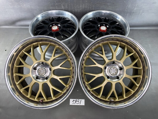 YOKOHAMA ADVAN SIENA SRG2 GENERATIONS 2 / II 3 piece 18x9j +45 / 18x9.5j +38 5x114.3 CB:67 x4 » JDM-PARTS NZ