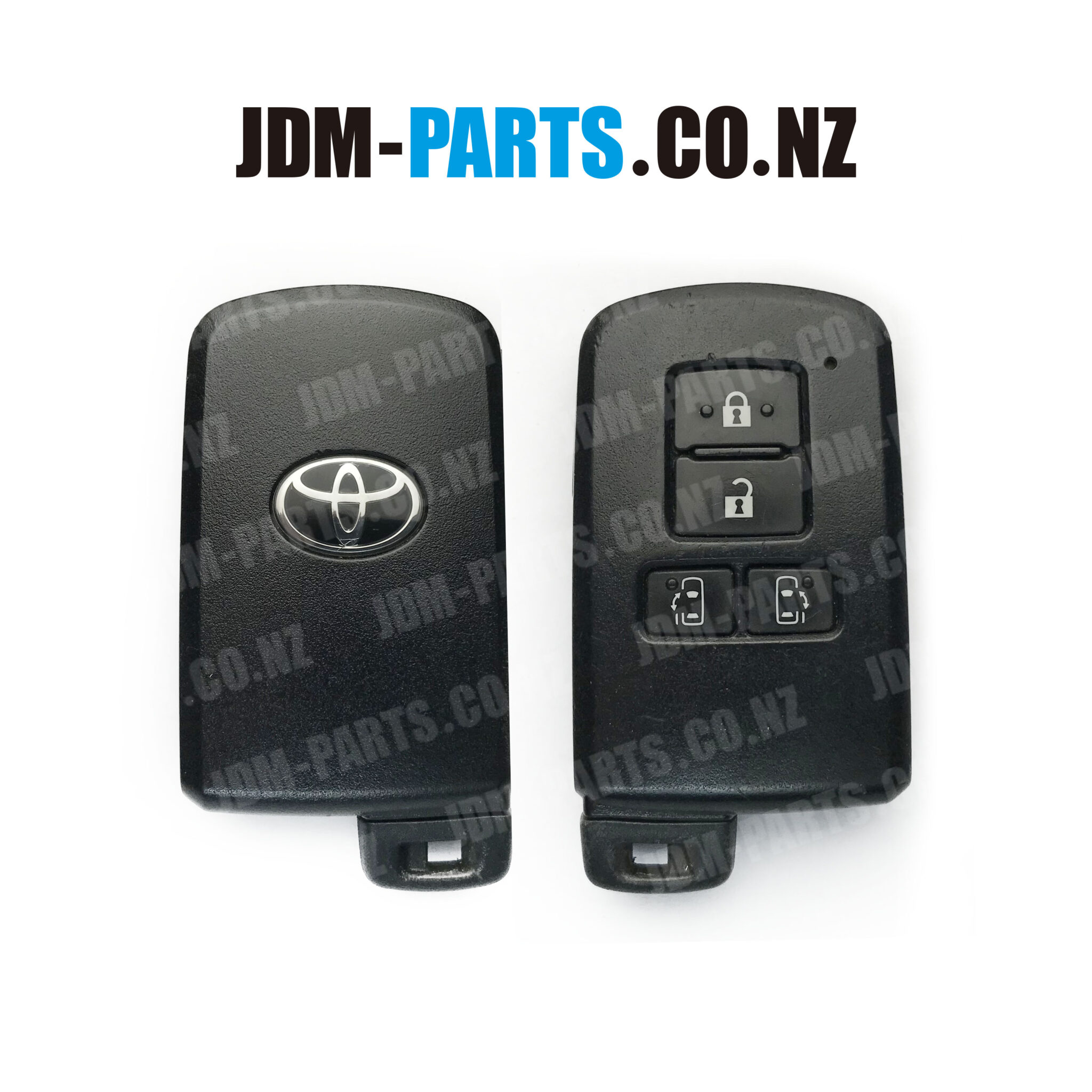 TOYOTA Genuine SMART KEY Fob 4 Buttons Slide Door 315Mhz DENSO 14FAE ...