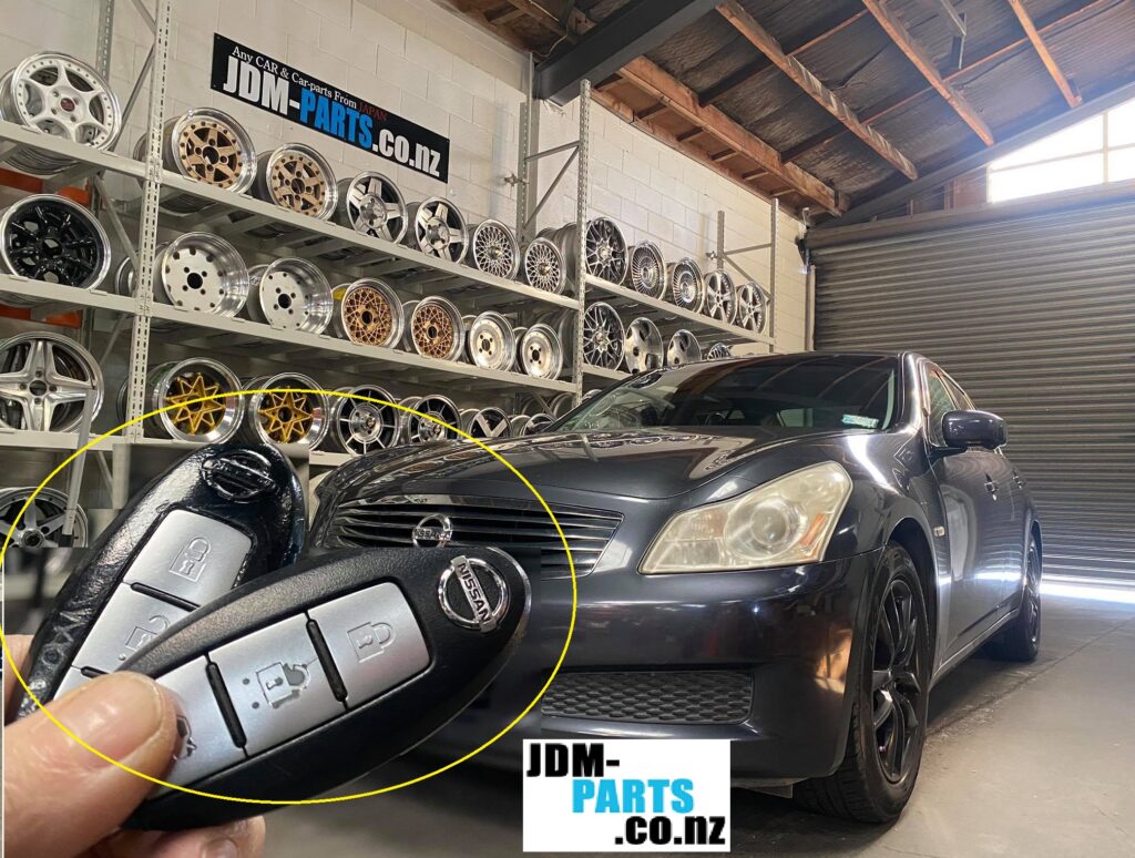 NISSAN Skyline V36 Push Start Smart remote key Replacement and nissan intelligent key Duplication » JDM-PARTS NZ