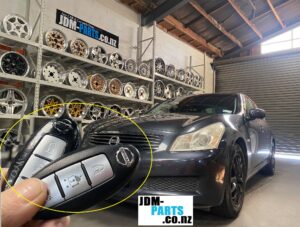 NISSAN Skyline V36 Push Start Smart remote key Replacement and nissan intelligent key Duplication