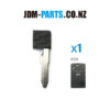 MAZDA SMART CARD KEY Emergency Key Blade