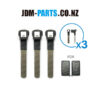SUBARU SMART KEY Emergency Key Blade DAT17 Double side x3