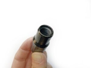 Sparco or RAYS Volk Inverted Tuner Shank Wheel Lug nuts M12XP1.5 BLACK