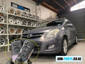 MAZDA MPV Flip type Remote Key Replacement
