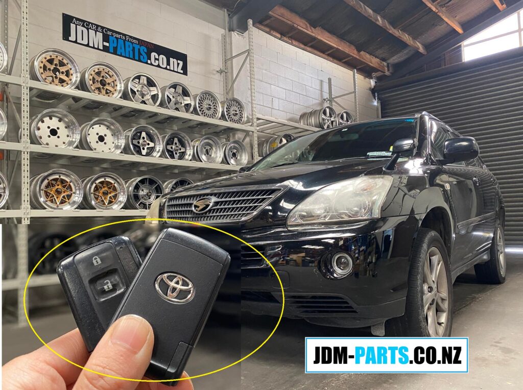 TOYOTA HARRIER Hybrid MHU38 Smart Key Replacement duplication » JDM-PARTS NZ