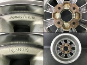 PANASPORT Racing FORMULA-ONE 4.7Kg 13x6j +8 4x114.3 CB